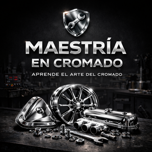 MAESTRÍA EN CROMADO + 10 BONOS DE REGALO